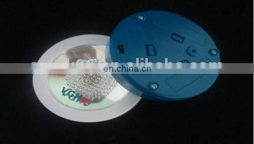 Top Quality Colorful Glow in The Dark Mat Led Drink Coaster