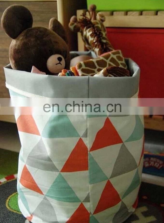 Fancy Storage Baskets Bins Toy and Clothing Organizer Laundry Bag