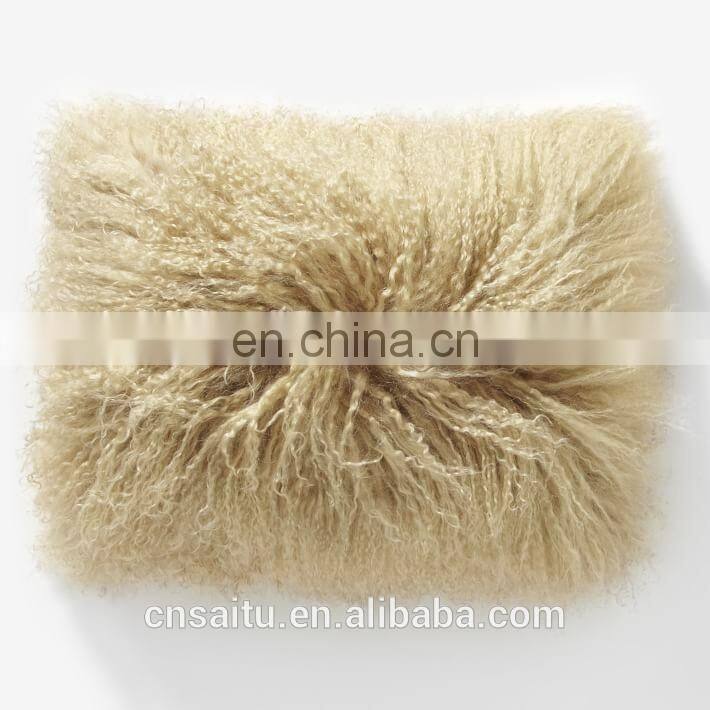 18" Mongolian Lamb Pillow