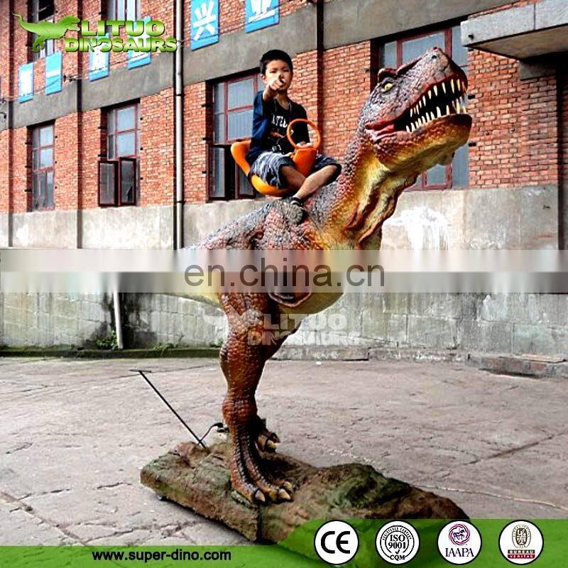 Outdoor Playground Remote Control Dinosaur Rides