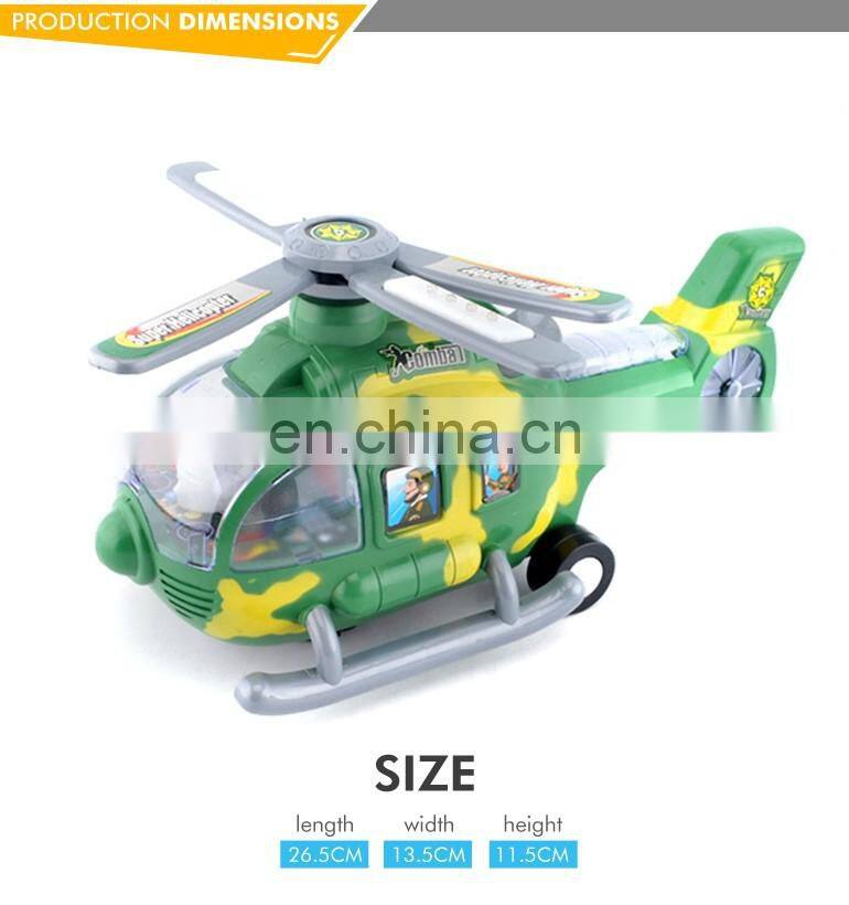 Electric universal flashing light helicopter toys for kids with low price