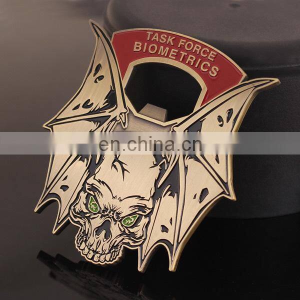 Fashion style skull bottle opener