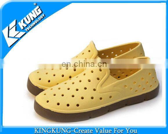 Green anti-slip cheap eva man garden shoe