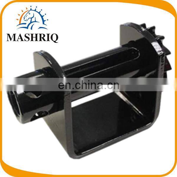 4" storable weld-on flatbed winch