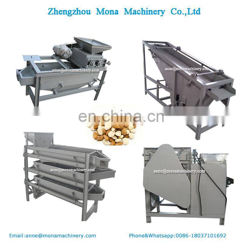 automatic almond  full sets shelling production line