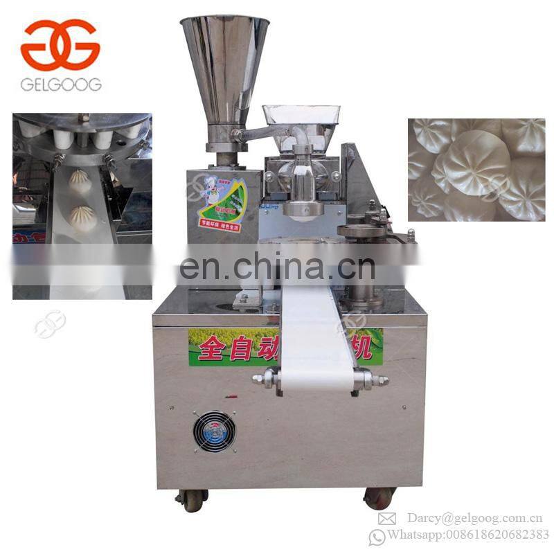 Auto Steamed Frozen Stuffed Meat Vegetable Bun Siopao Momo Filling Forming Machine Chinese Baozi Machine