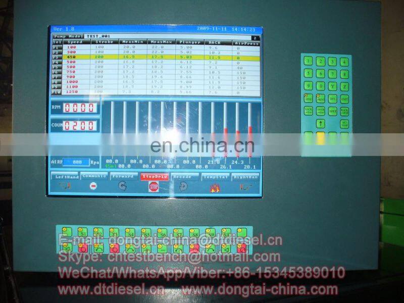 HOT SALE DTS815 diesel injection system auto test bench