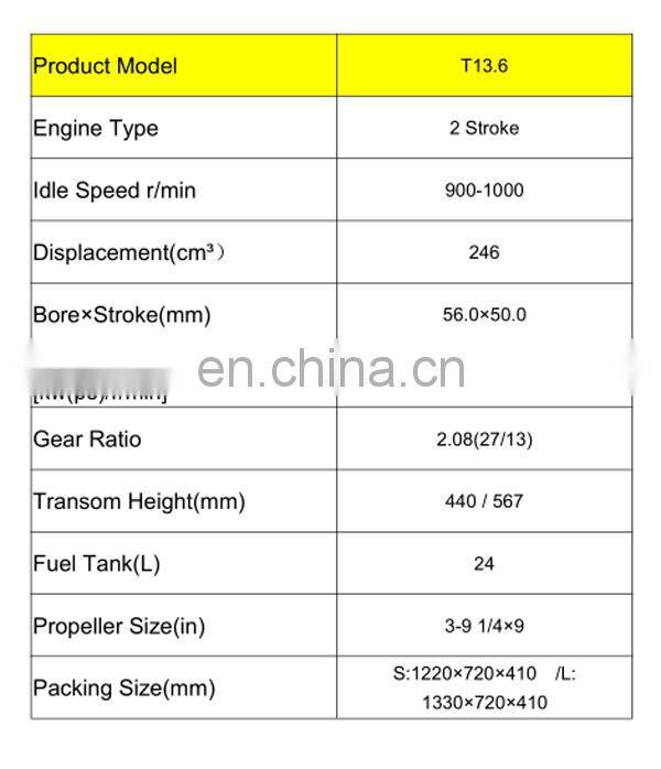 Inflatable Boat engine outboard motor