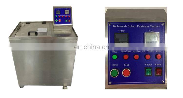 Rotawash color fastness machine Textile washing resistance color fastness testing machine