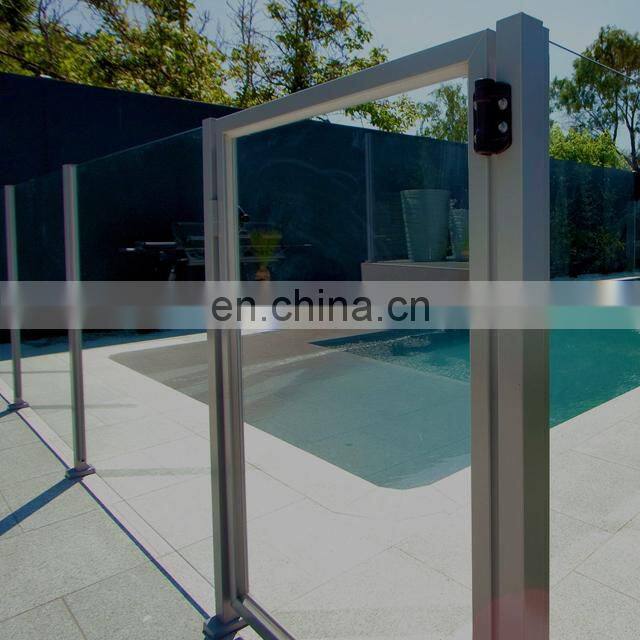 glass railings tempered glass fence panels frameless glass balustrade railing aluminium profile system
