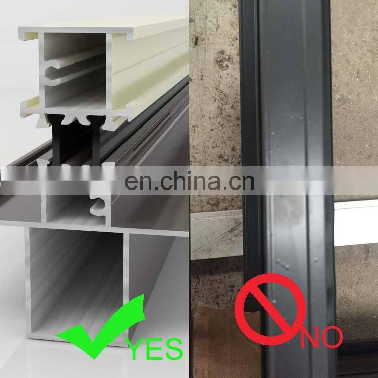 Aluminium joinery fabrication windows and door frame with tempered or laminated glass