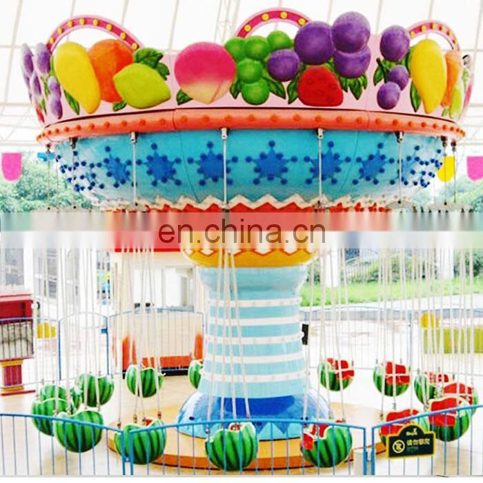 Manege amusement park rides equipment attraction foraine a vendre fruit flying swing chair