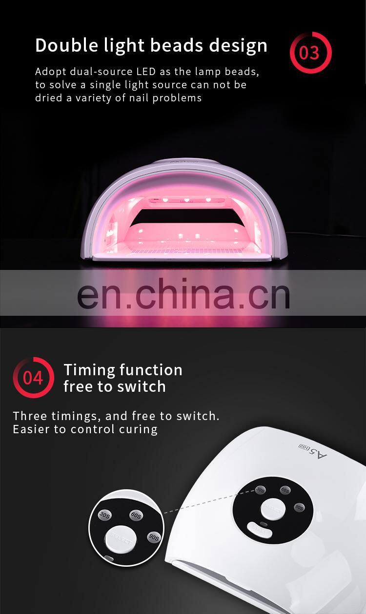 Professional 48w nail lamp led nail polish dryer light wholesale nail dryer 48w