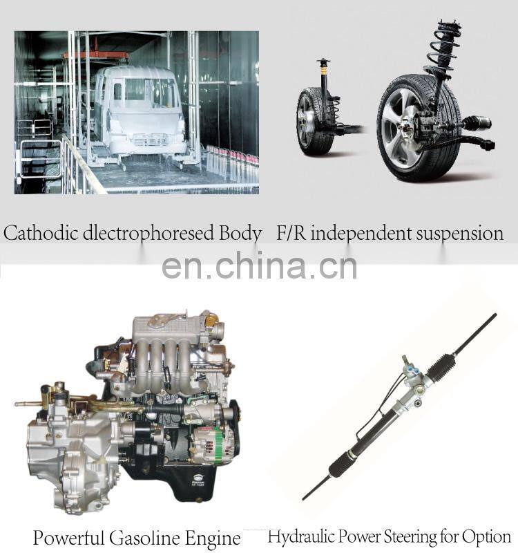 cheap smooth shape customizable China Made 18 seater gasoline car