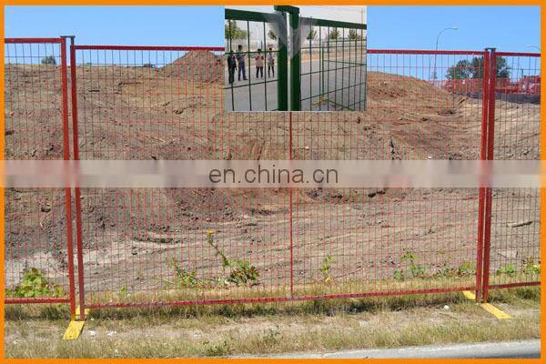 Canada Market Galvanized Steel Temporary Fence for Sale