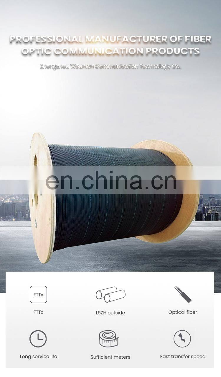 Gel Filled MM 50/125 GYFTY Communication Aerial Fiber Optic Cable Outdoor