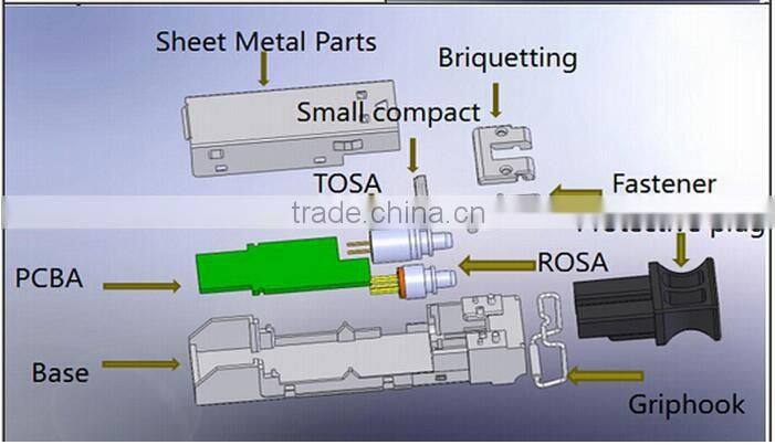 SFP Fiber Optical Module SC Singlemode 1.25G/1250MHZ 3KM