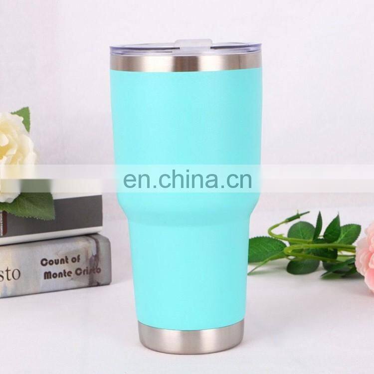 30oz Metal Coffee Mug Tumbler Double Wall Vacuum with Straw and Handle