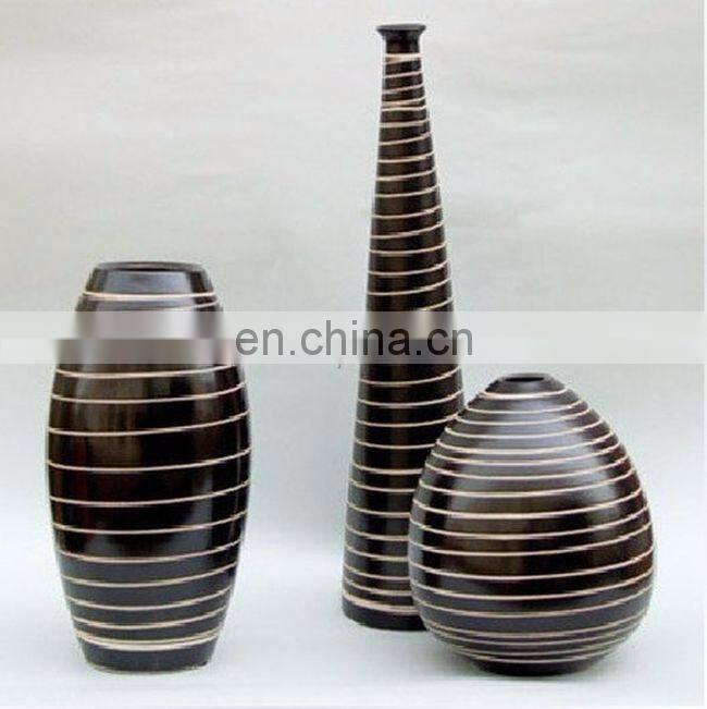 aluminum smooth shiny finished flower pot