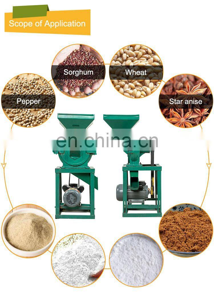 small mini factory direct sale Wheat Flour Mill/Wheat Flour Mill Machine/Disk Mill Machine