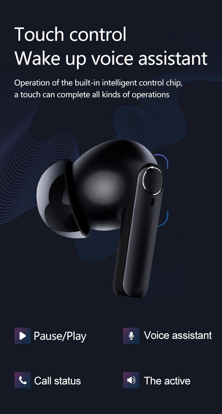Strong Bass Rename K8 TWS Bt 51 Wireless Earphones Headphones Earbuds For Smartphone Earphones