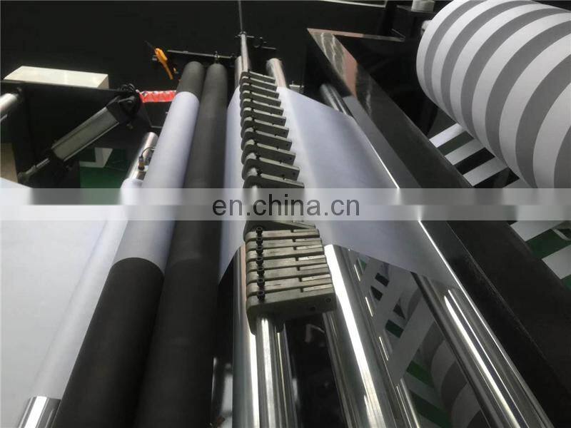WDHC1600 Automatic PP Spunbond Meltblown Nonwoven Fabric Cloth Reel Slitting Cutting and Rewinding Machine