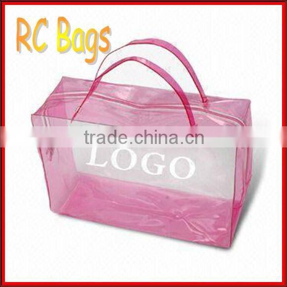 pvc bag transparent for beach