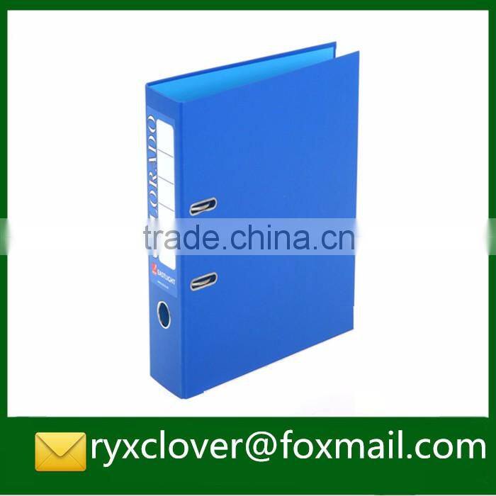 High quality office& school stationery a4 paperboard 2 ring lever arch file
