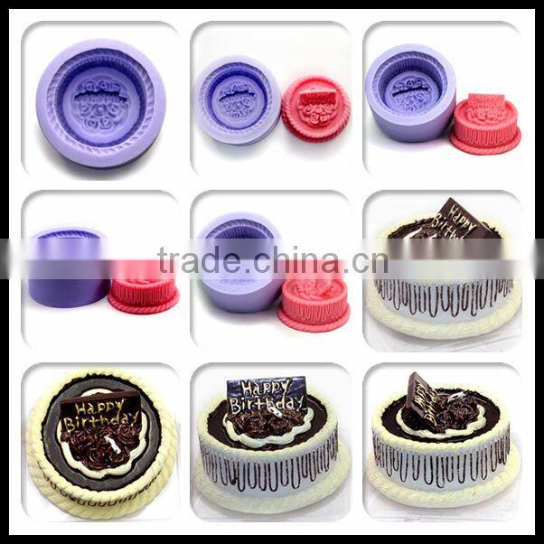 Halloween Pumpkin Creator Handmade soap mold silicone rubber candle molds LZ0119