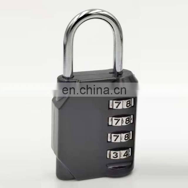 Wholesale Keyless Gym Sport Locker Resettable 4 Digit Password Combination Padlocks
