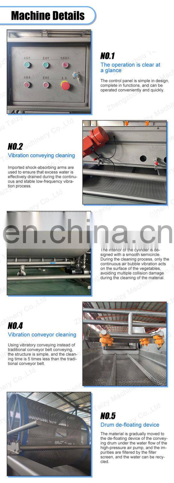 Vortex Cabbage Lettuce Fruit Washer Machine Spiral Salad Vegetable Cleaning Washing Machine