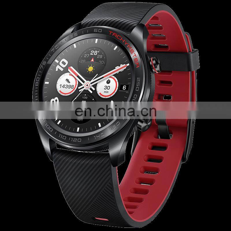 in Stock Wholesale Waterproof Fashion Design Plastic Cowhide Strap Honor Watch Magic Men and Women Watch