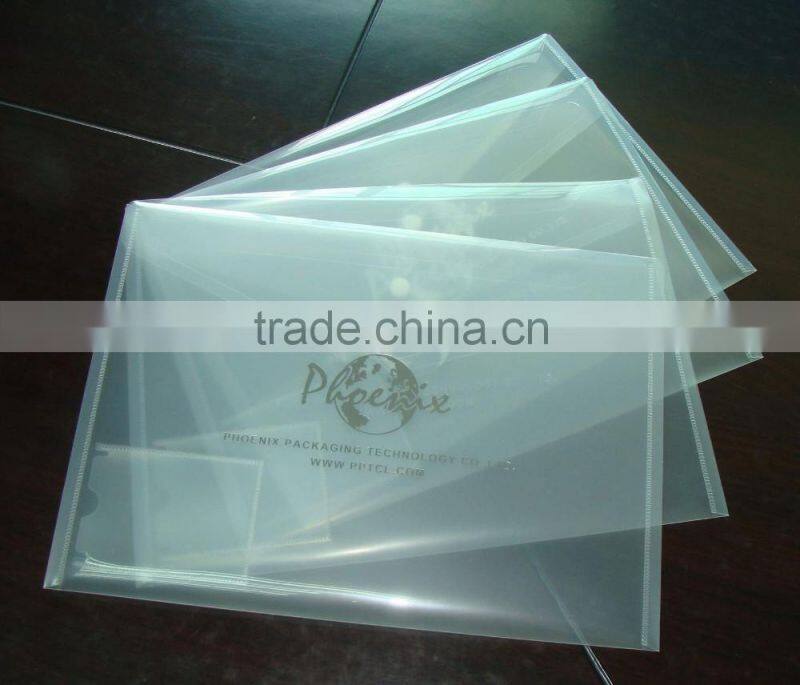 wholesale plastic sheet folder, 20 pages display pocket pp clear book file folder