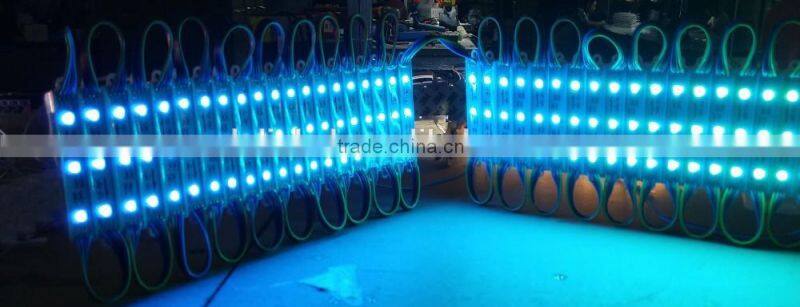 SMD 5050 full color pixel waterproof LED module with factory price DC12V 0.75W