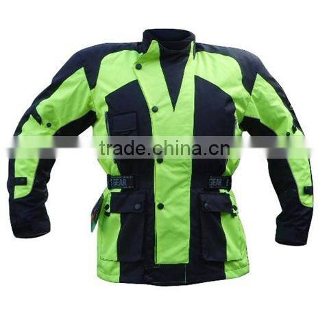 Men's Motorcycle Racing Waterproof Windproof Cordura Jacket Removable Armor Jackets