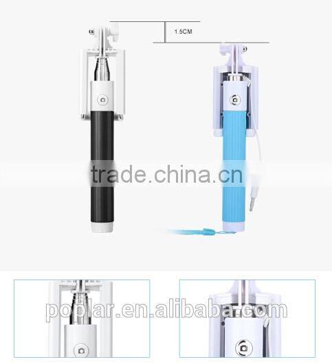 Poplar New products 2016 Selfie Stick Night Shot Self Artifact Selfie Stick Camera Monopod For xiaomi Yi