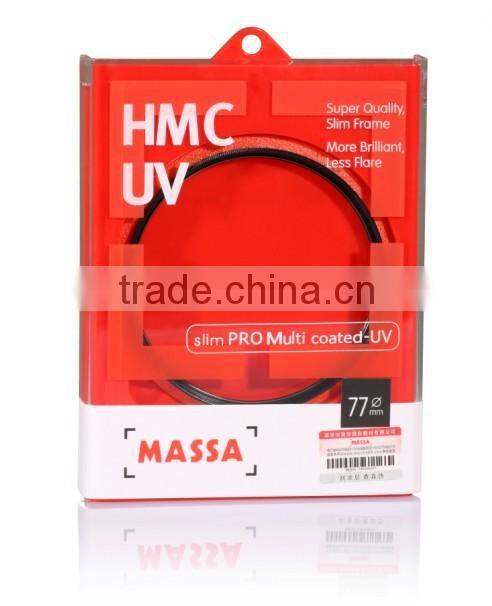 Massa super slim HMC uv 58mm scratch resistant camera lens protector filter