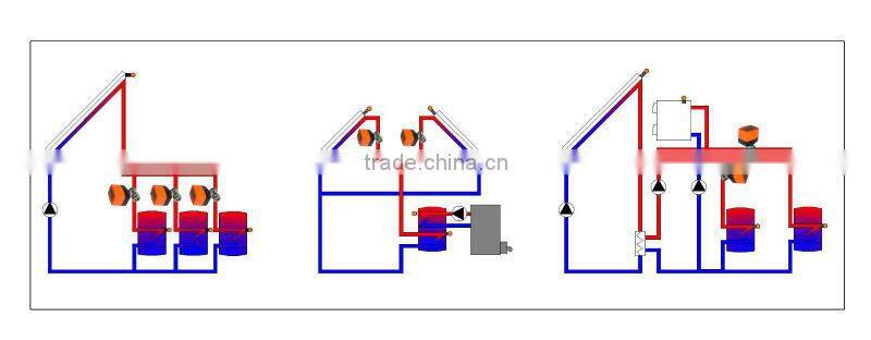 220VAC spring return zone valve for HVAC metal shell