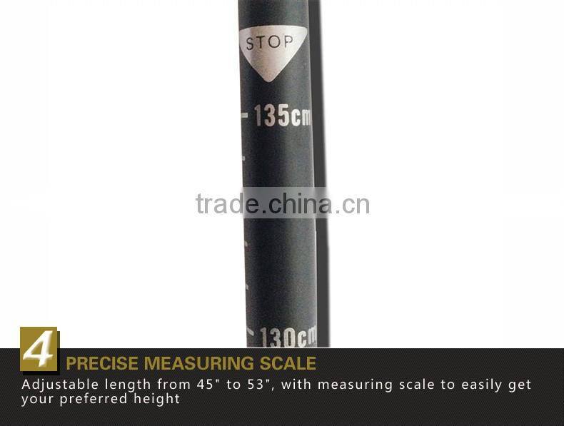 Telescopic Mountaineering Quick Lock Trekking Poles With Cork Handle