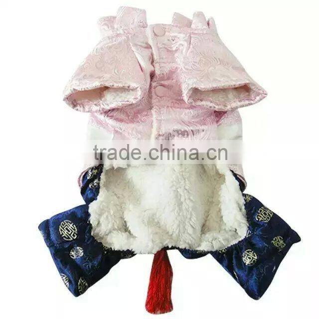 Manufacturers of Primary Sources Abundant in Stock Hanbok Lovers Dog Thickened Warm Pet Suits