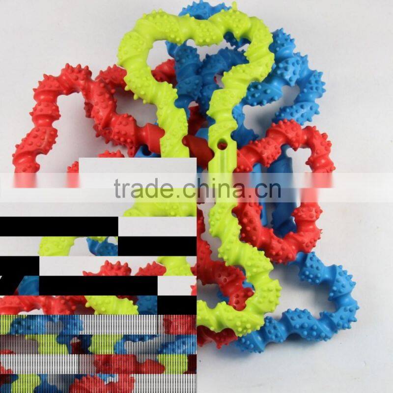 Pet Dog Supplies Thermoplastic Twist Dog Chew Toy