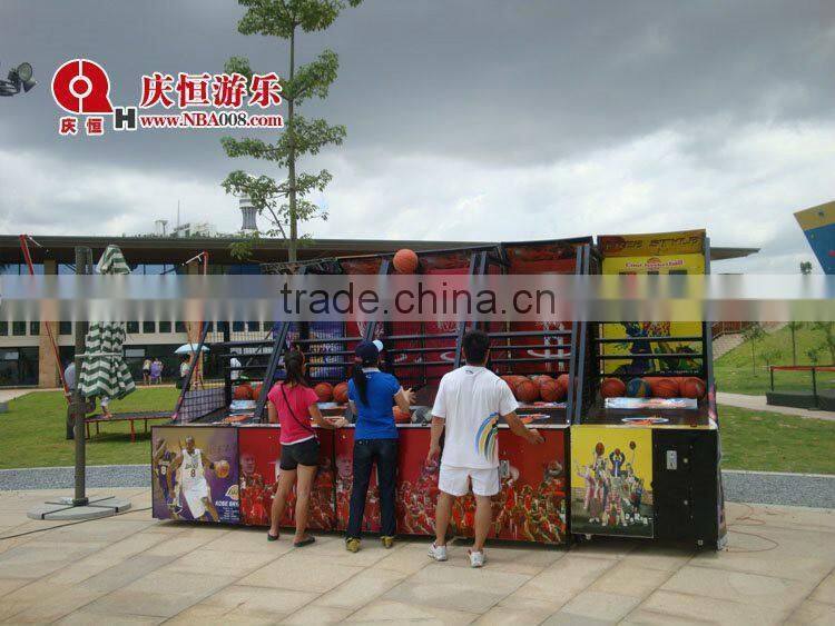 2015 New Design Coin Operated Indoor Basketball Machine