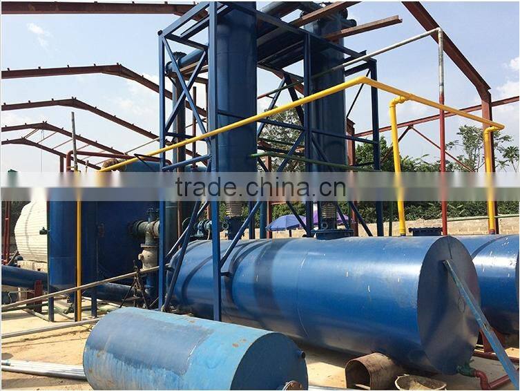 Safety operation fuel oil pyrolysis device waste plastics recycling