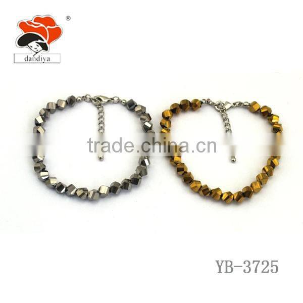 Crystal Beads Jewelry,Best Seller Polystal Lines Bracelets,Alloy Copper China Factory Bracelet