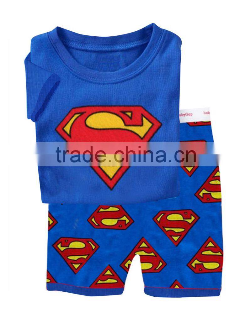 2014 Hot Sale Cute Children Pajamas Cotton Pajamas