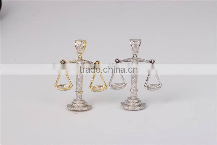 2015 hot sales cross libra pendant necklace 925 silver