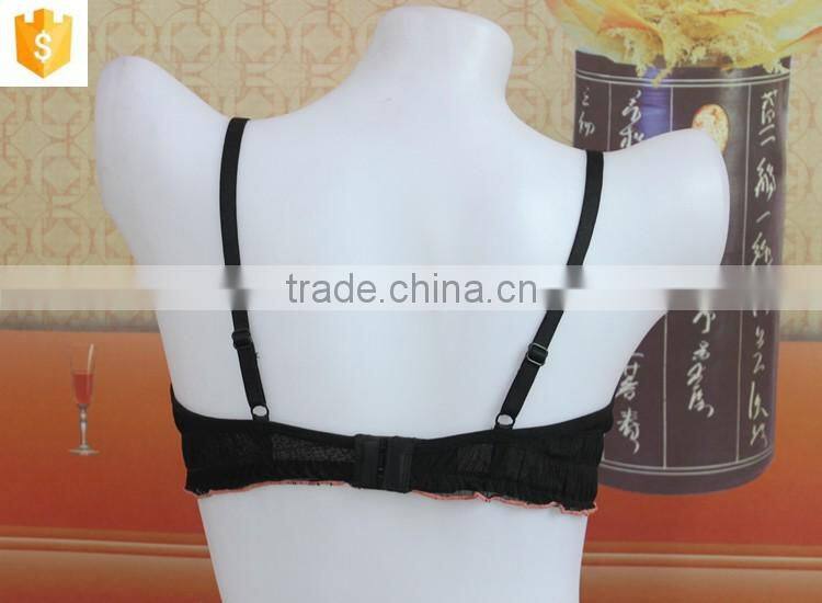 black sexy lace bra,flower printed sexy women bra