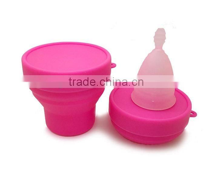 Silicon menstrual cup
