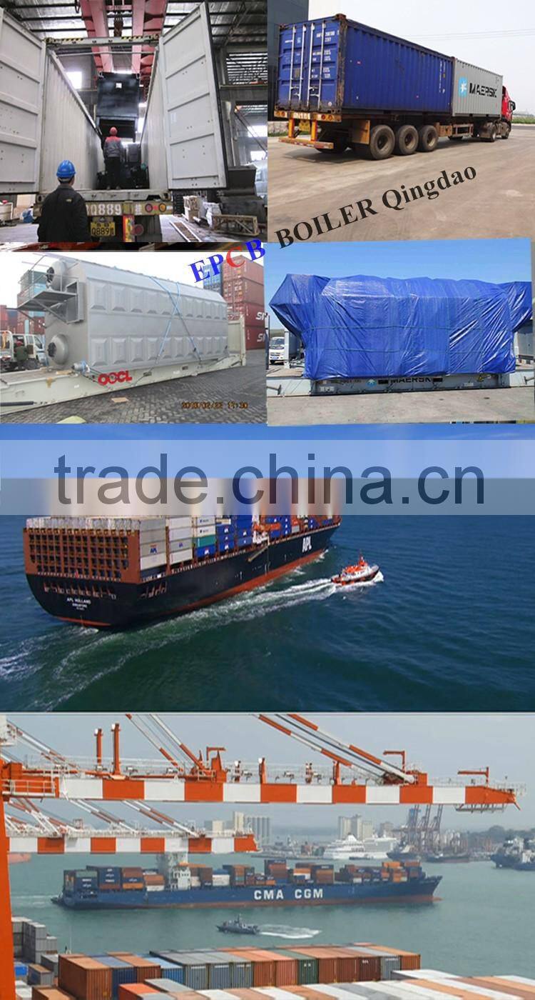 2000kg/h Dual Fuels Horizontal Steam Boiler, Water Tube Boilers Manufacturers