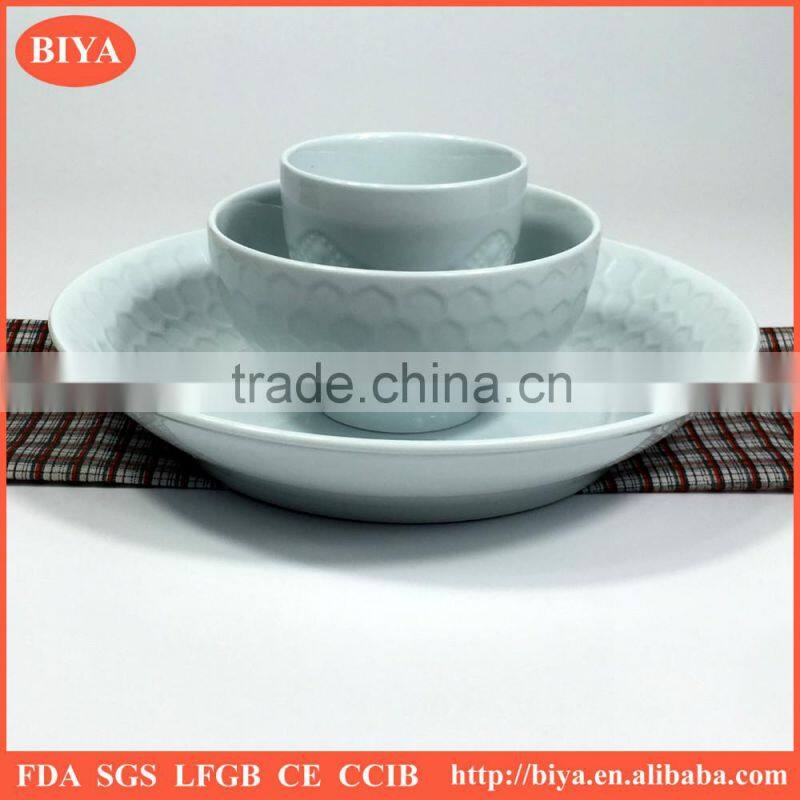 ceramic dinner color mud soil porcelain carve soup plate and sculpture mug cup and dinnerware bolw bright colorful tableware set